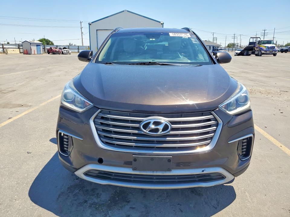 2017 Hyundai VIN KM8SMDHF7HU176220 COPART salvage auction — FRONT END, Or - Certificate Of Title, sold $2,550 on 2026-07-23 (photo 5)