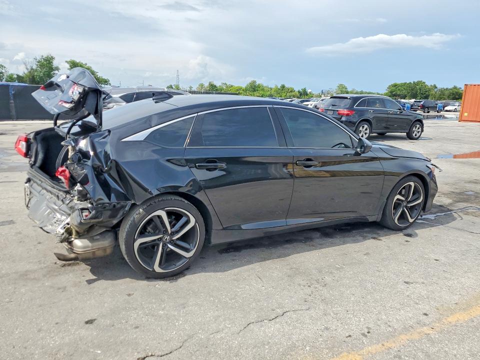 2020 Honda Accord VIN 1HGCV1F35LA074584 COPART salvage auction — REAR END, Sc - Cert Of Title-Salvage, sold $10 on 2026-07-28 (photo 3)
