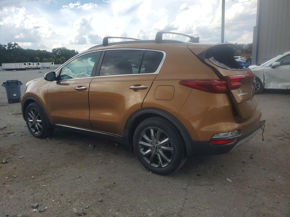 2020 Kia Sportage VIN KNDP63AC8L7666641 COPART salvage auction — REAR END, Fl - Cert Of Title Slvg Rebuildable, sold $3,000 on 2026-07-20 (photo 2)