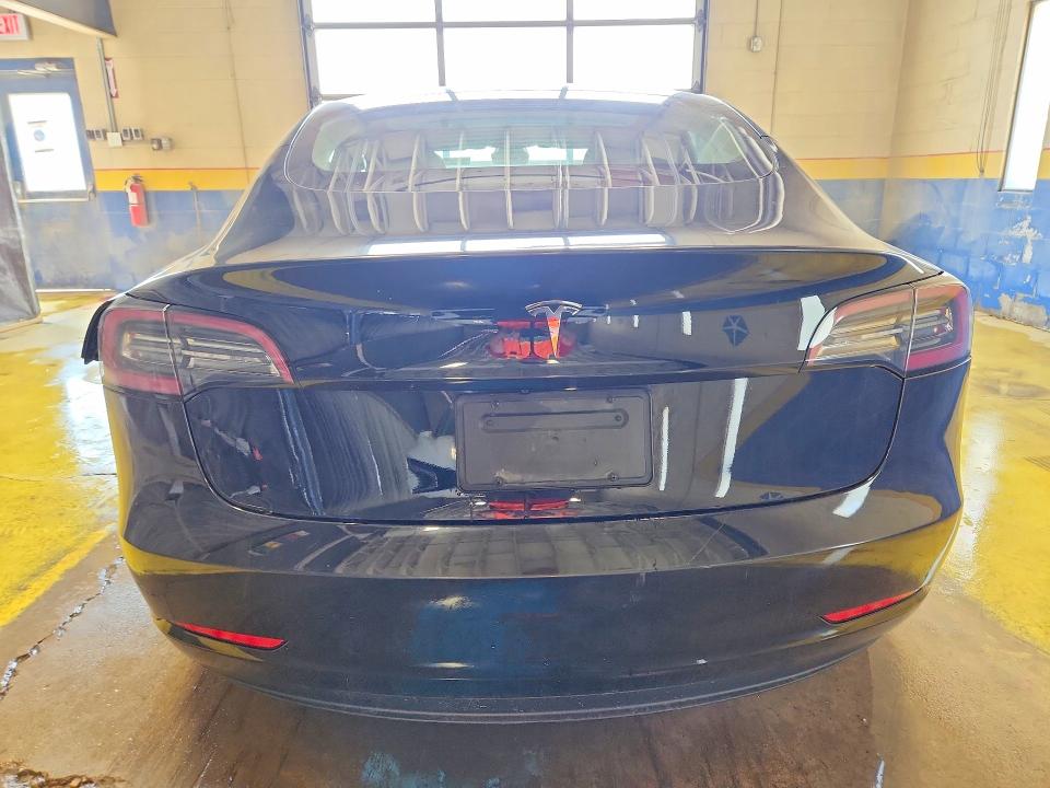 2023 Tesla Model 3 VIN 5YJ3E1EA7PF437527 COPART salvage auction — REAR END, In - Certificate Of Title, sold $9,200 on 2026-07-06 (photo 6)