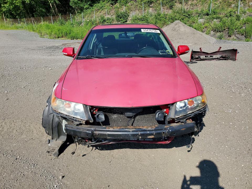 2008 Acura Tsx VIN JH4CL96868C006822 COPART salvage auction — BURN, Ny - Mv-907A Salvage Certificate, sold $325 on 2026-07-28 (photo 5)