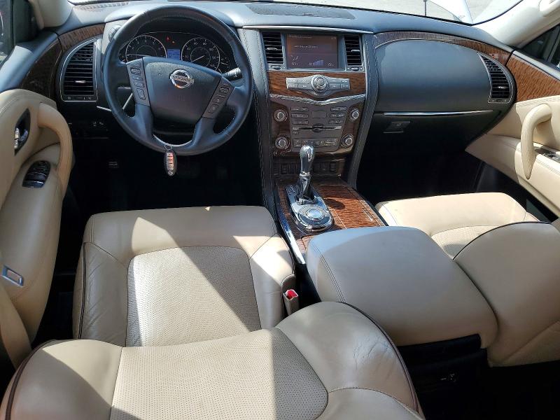 2017 Nissan Armada VIN JN8AY2ND5H9007607 COPART salvage auction — FRONT END, Fl - Cert Of Title Slvg Rebuildable, sold $5,200 on 2026-07-14 (photo 8)