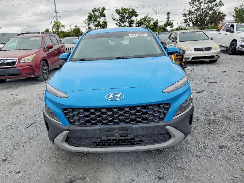 2022 Hyundai VIN KM8K62AB9NU765173 COPART salvage auction — REAR END, Fl - Certificate Of Destruction, sold $2,800 on 2026-07-14 (photo 5)