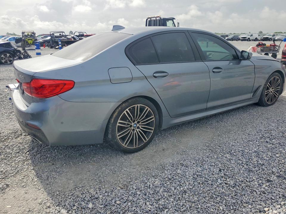 2019 BMW 5er VIN WBAJE5C58KWW17606 COPART salvage auction — FRONT END, La - Cert Of Title-Salvage, sold $9,900 on 2026-07-13 (photo 3)