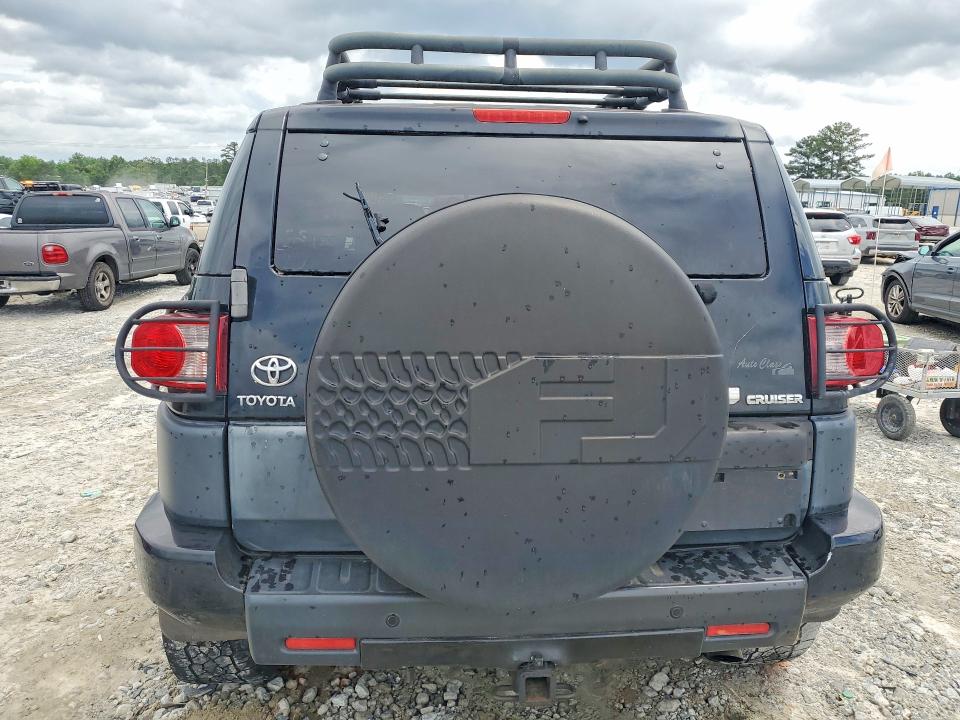 2007 Toyota Fj cruiser VIN JTEZU11F570009318 COPART salvage auction — SIDE, Ga - Certificate Of Title, sold $3,200 on 2026-07-17 (photo 6)
