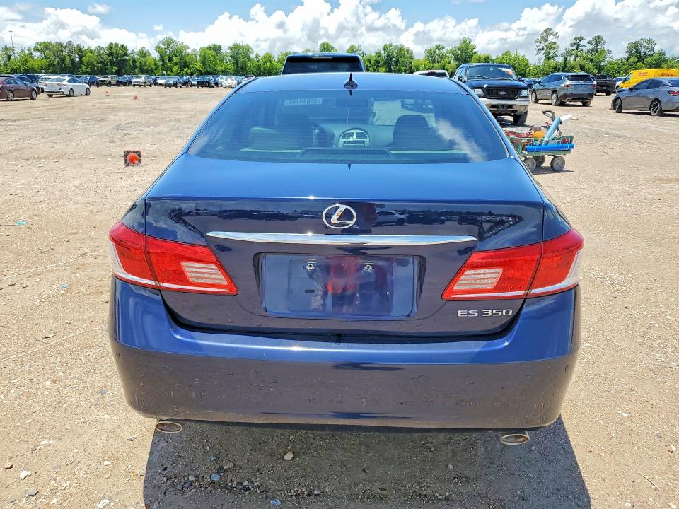 2011 Lexus Es 350 VIN JTHBK1EG8B2434560 COPART salvage auction — WATER/FLOOD, TX - SALVAGE TITLE-FLOOD DAMAGE (P), sold $775 on 2026-07-28 (photo 6)