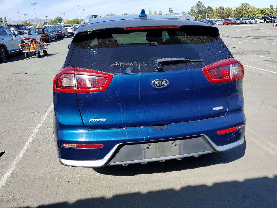 2018 Kia Niro VIN KNDCB3LC9J5138476 COPART salvage auction — FRONT END, Ca - Salvage Certificate, sold $2,050 on 2026-07-06 (photo 6)