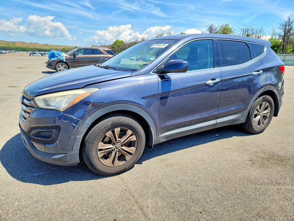 2013 Hyundai Santa fe VIN 5XYZT3LB1DG114246 COPART salvage auction — MECHANICAL, NY - CERTIFICATE OF TITLE, sold $1,550 on 2026-07-27 (photo 1)