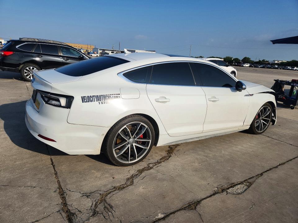 2019 Audi VIN WAUC4CF59KA017492 COPART salvage auction — FRONT END, Tx - Salvage Vehicle Title, sold $6,200 on 2026-07-30 (photo 3)
