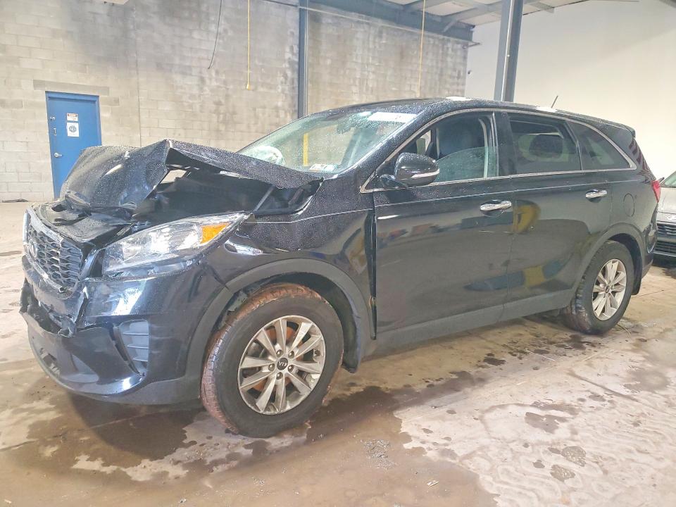 2019 Kia Sorento VIN 5XYPG4A37KG536354 COPART salvage auction — FRONT END, Wv - Certificate Of Title, sold $20 on 2026-07-16 (photo 1)