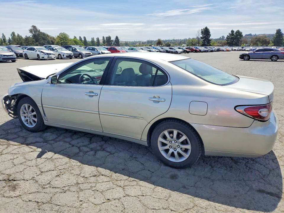 2004 Lexus Es 330 VIN JTHBA30GX45003998 COPART salvage auction — FRONT END, Ca - Salvage Certificate, sold $325 on 2026-07-06 (photo 2)