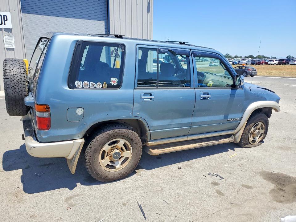 1997 Isuzu Trooper VIN JACDJ58V3V7906748 COPART salvage auction — FRONT END, CA - SALVAGE CERTIFICATE, sold $100 on 2026-07-16 (photo 3)