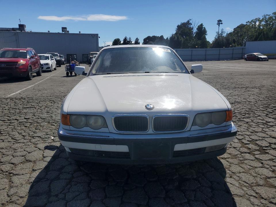 1999 BMW 7 series VIN WBAGH8335XDP03041 COPART salvage auction — MINOR DENT/SCRATCHES, Ca - Dis/Dlr/Exp Only Clean Title, sold $325 on 2026-07-16 (photo 5)
