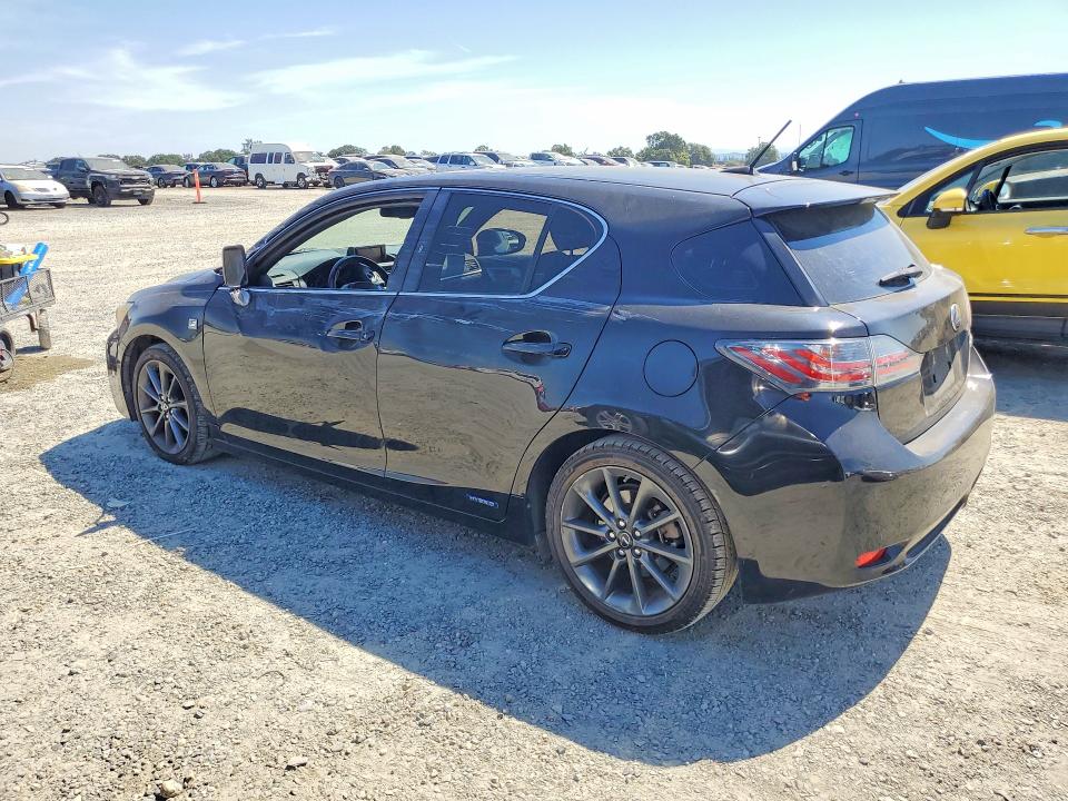 2012 Lexus Ct VIN JTHKD5BH1C2064066 COPART salvage auction — SIDE, Ca - Salvage Certificate, sold $3,300 on 2026-07-02 (photo 2)
