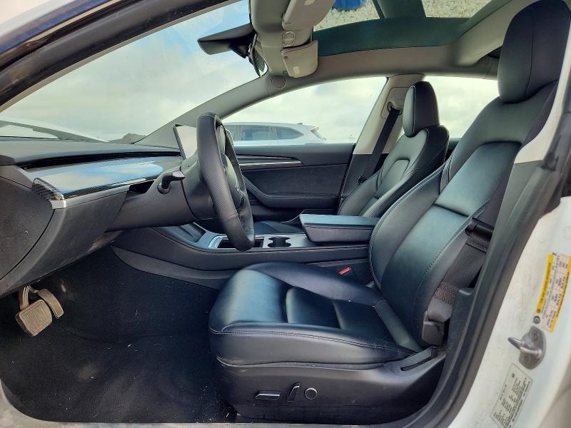 2023 Tesla Model 3 VIN 5YJ3E1EA9PF502670 COPART salvage auction — FRONT END, Tx - Salvage Vehicle Title, sold $3,400 on 2026-07-30 (photo 7)
