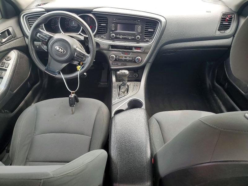 2015 Kia Optima VIN 5XXGM4A77FG440827 COPART salvage auction — MINOR DENT/SCRATCHES, Nj - Cert Of Title-Salvage, sold $800 on 2026-07-28 (photo 8)