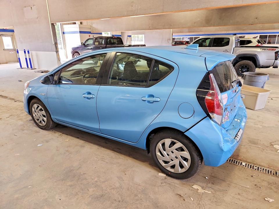 2015 Toyota Prius VIN JTDKDTB38F1105670 COPART salvage auction — REAR END, Va - Cert Of Title - Salvage, sold $250 on 2026-07-24 (photo 2)