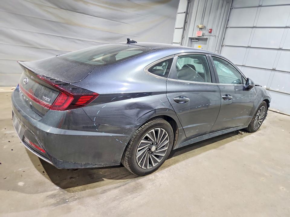 2023 Hyundai Sonata VIN KMHL54JJ9PA061604 COPART salvage auction — FRONT END, Nh - Cert Of Title-Salvage, sold $1,650 on 2026-07-23 (photo 3)