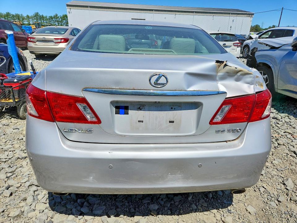 2008 Lexus ES VIN JTHBJ46G382270193 COPART salvage auction — REAR END, Nj - Cert Of Title-Salvage, sold $400 on 2026-07-22 (photo 6)