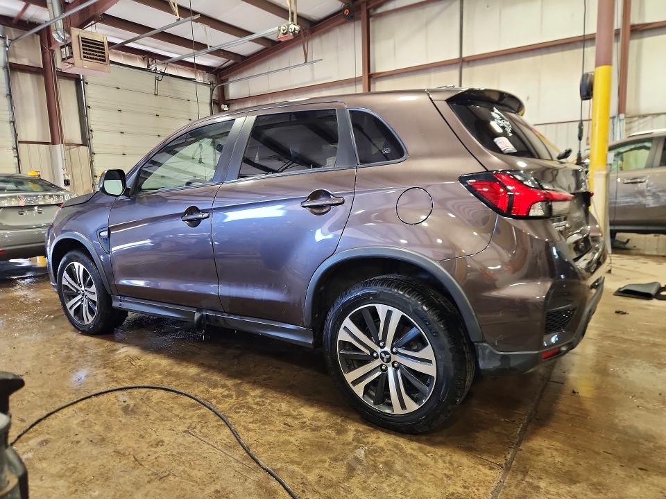 2020 Mitsubishi VIN JA4AR3AUXLU013844 COPART salvage auction — FRONT END, Pa - Certificate Of Salvage, sold $4,450 on 2026-07-17 (photo 2)