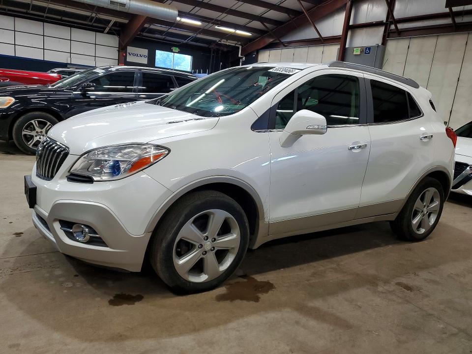 2014 Buick Encore VIN KL4CJCSB7EB782099 COPART salvage auction — MINOR DENT/SCRATCHES, Ma - Certificate Of Title, sold $1,600 on 2026-07-16 (photo 1)