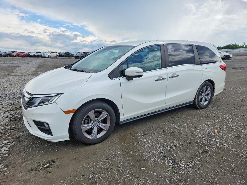 2018 Honda Odyssey VIN 5FNRL6H55JB088127 COPART salvage auction — NORMAL WEAR, Ut - Cert Of Title-Rebuilt/Restored, sold $6,200 on 2026-07-04 (photo 1)
