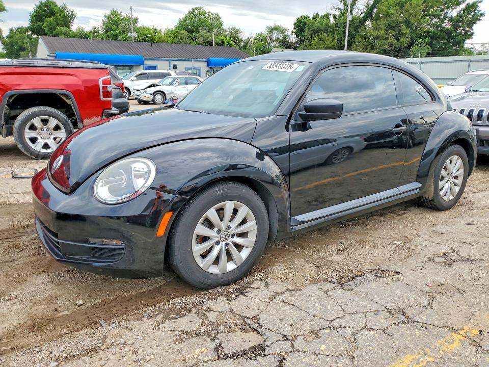 2014 Volkswagen VIN 3VWFP7AT7EM624080 COPART salvage auction — HAIL, Ks - Cert Of Title-Salvage, sold $2,100 on 2026-08-10 (photo 1)