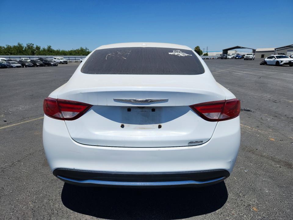 2016 Chrysler 200 VIN 1C3CCCAB3GN137117 COPART salvage auction — FRONT END, CA - SALVAGE CERTIFICATE, sold $775 on 2026-09-10 (photo 6)