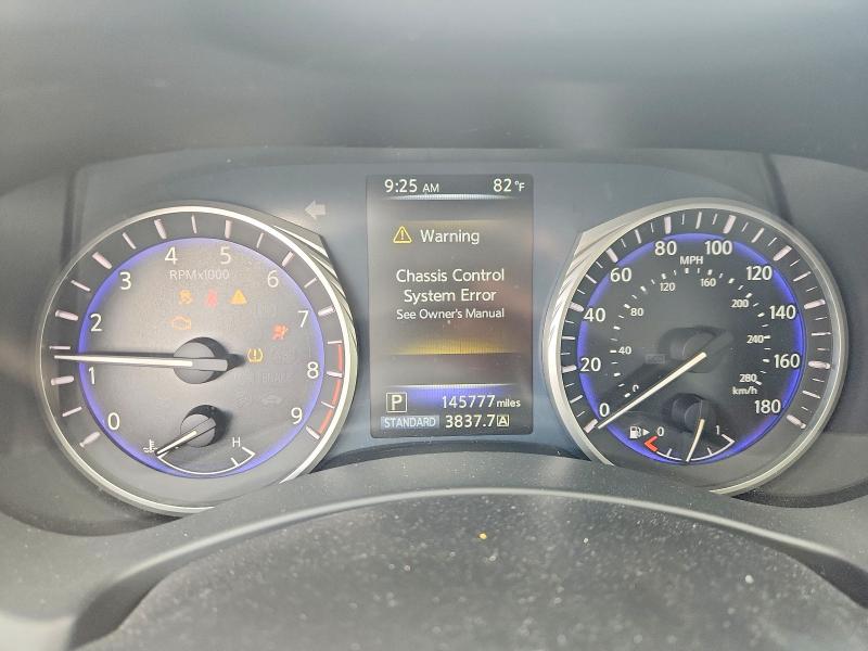 2014 Infiniti Q50 VIN JN1BV7AP8EM677668 COPART salvage auction — SIDE, Tx - Salvage Vehicle Title, sold $900 on 2026-07-24 (photo 9)