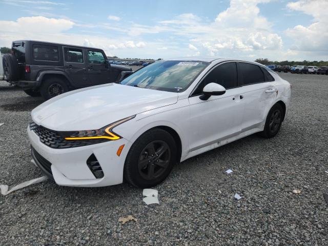 2022 Kia K5 VIN 5XXG24J22NG148382 COPART salvage auction — SIDE, Fl - Cert Of Title Slvg Rebuildable, sold $5,500 on 2026-07-14 (photo 1)