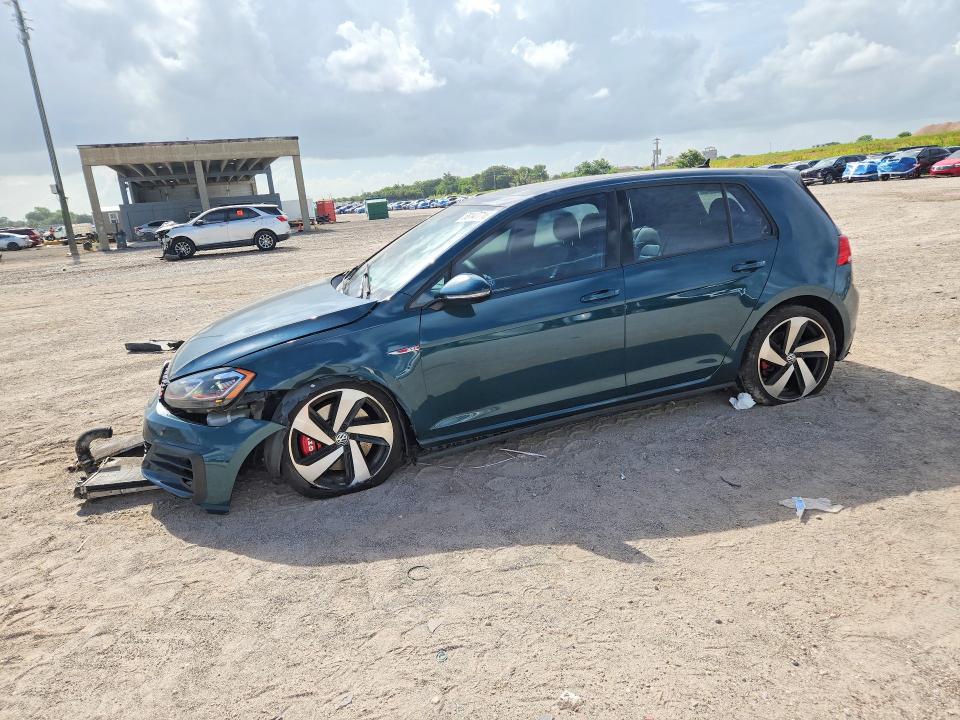 2018 Volkswagen VIN 3VW547AU2JM293223 COPART salvage auction — FRONT END, Fl - Cert Of Title Slvg Rebuildable, sold $3,050 on 2026-07-02 (photo 1)