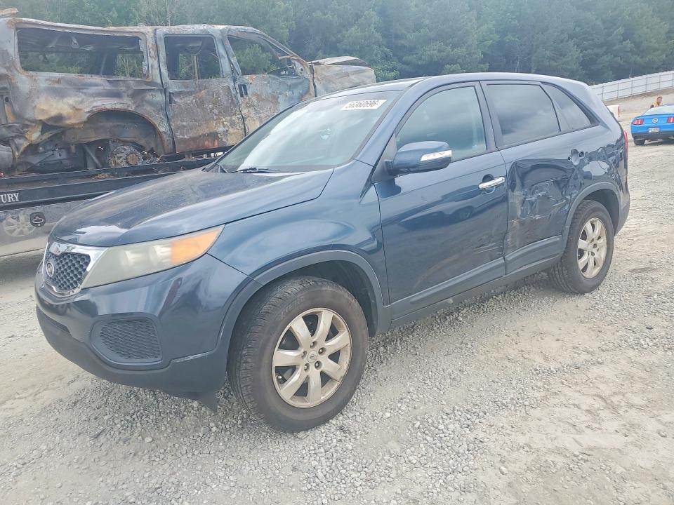 2011 Kia Sorento VIN 5XYKT3A1XBG167097 COPART salvage auction — SIDE, Ga - Cert Of Title-Salvage, sold $1,100 on 2026-07-29 (photo 1)