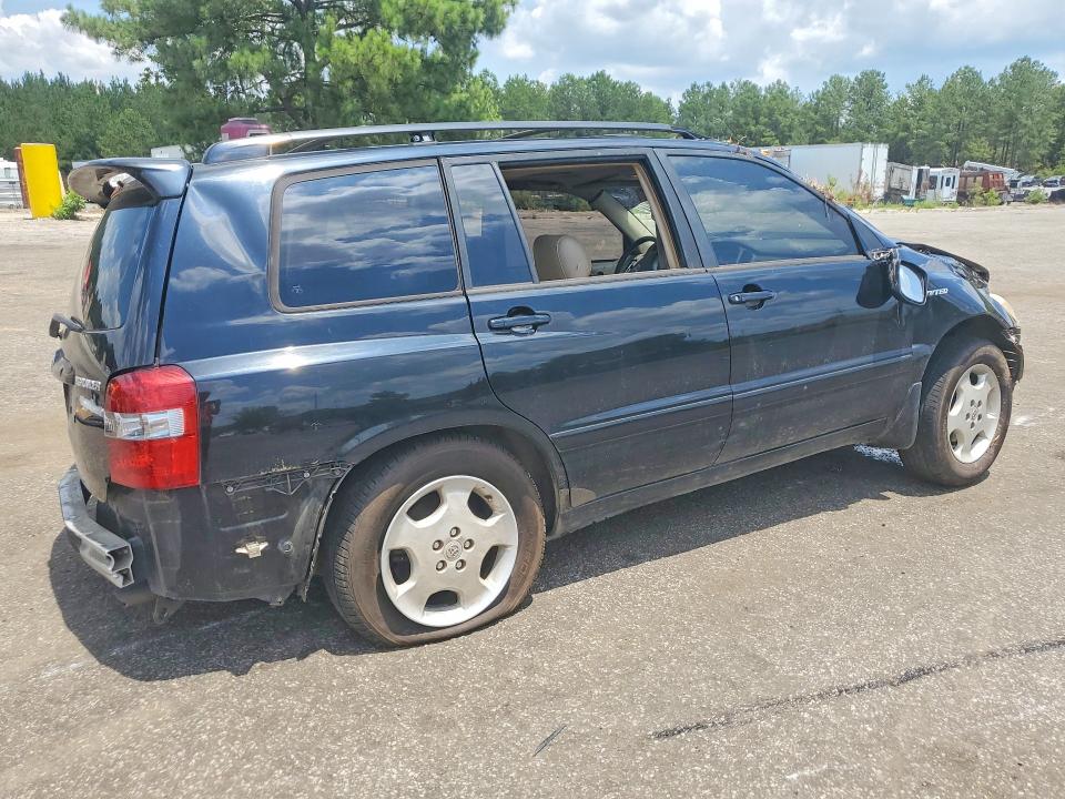 2005 Toyota Highlander VIN JTEDP21A450081331 COPART salvage auction — SIDE, Sc - Cert Of Title-Salvage, sold $600 on 2026-07-17 (photo 3)