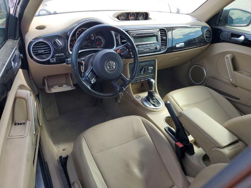 2013 Volkswagen Beetle VIN 3VWJL7AT5DM625927 COPART salvage auction — MECHANICAL, MT - CERTIFICATE OF TITLE, sold $350 on 2026-07-31 (photo 8)