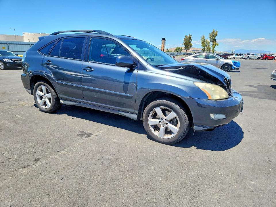 2005 Lexus Rx 330 VIN 2T2GA31U55C031719 COPART salvage auction — FRONT END, Ca - Salvage Certificate, sold $875 on 2026-07-04 (photo 4)