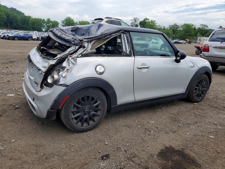 2014 Mini Cooper VIN WMWXM7C50ET985647 COPART salvage auction — REAR END, Salvage Title, sold $725 on 2026-08-06 (photo 3)