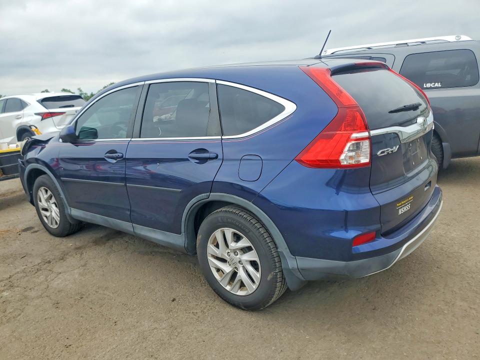 2016 Honda Cr-v VIN 2HKRM4H5XGH668565 COPART salvage auction — FRONT END, Pa - Certificate Of Salvage, sold $5,300 on 2026-07-02 (photo 2)