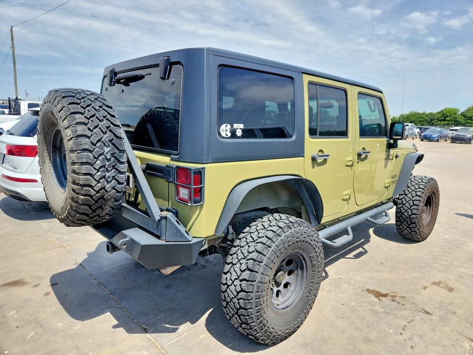 2013 Jeep VIN 1C4BJWDG4DL686497 COPART salvage auction — FRONT END, Tx - Salvage Vehicle Title, sold $6,600 on 2026-07-02 (photo 3)