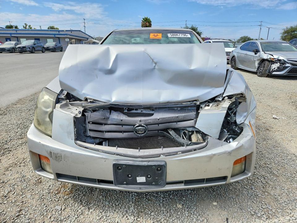 2004 Cadillac Cts VIN 1G6DM577840124919 COPART salvage auction — FRONT END, Ca - Salvage Certificate, sold $225 on 2026-07-17 (photo 5)