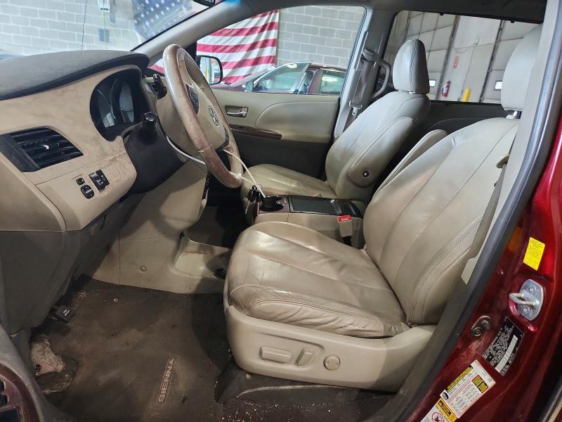 2011 Toyota Sienna VIN 5TDYK3DCXBS019447 COPART salvage auction — FRONT END, Id - Salvage Certificate Of Title, sold $400 on 2026-07-28 (photo 7)