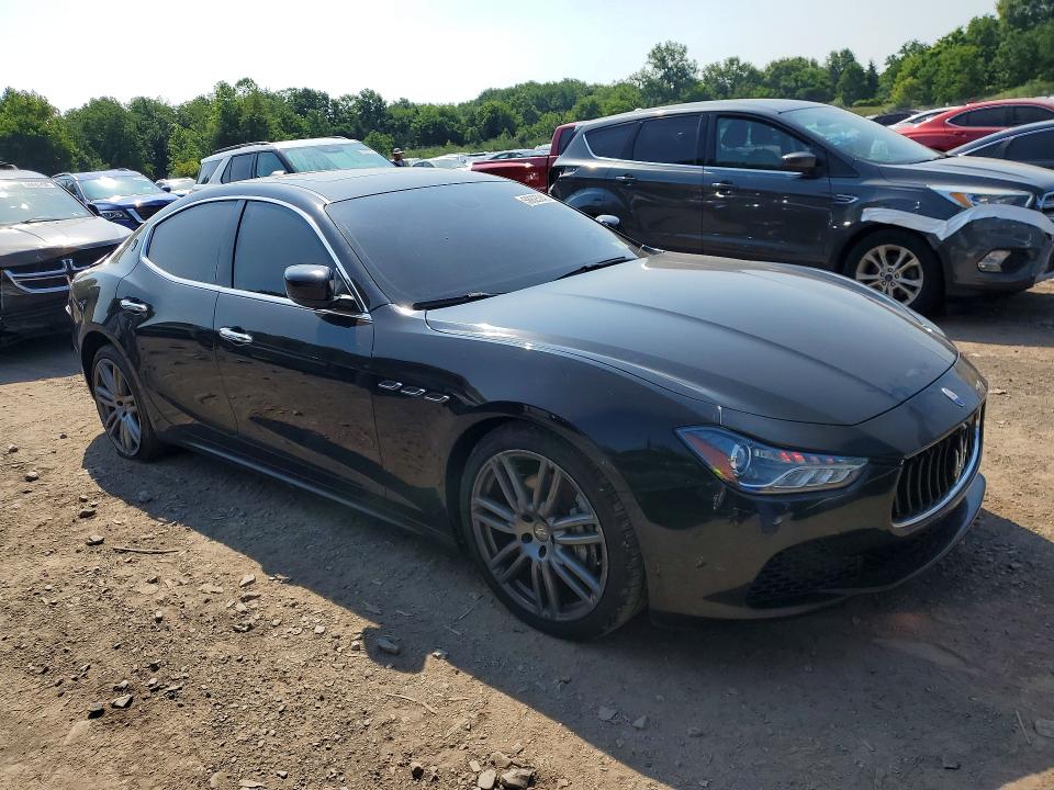 2014 Maserati Ghibli VIN ZAM57XSA1E1123254 COPART salvage auction — REAR END, Pa - Certificate Of Salvage, sold $2,850 on 2026-07-08 (photo 4)