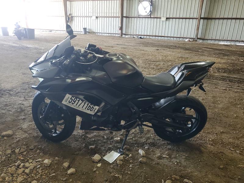 2023 Kawasaki Ex VIN ML5EXER16PDA84917 COPART salvage auction — FRONT END, Tx - Salvage Vehicle Title, sold $1,850 on 2026-07-30 (photo 3)