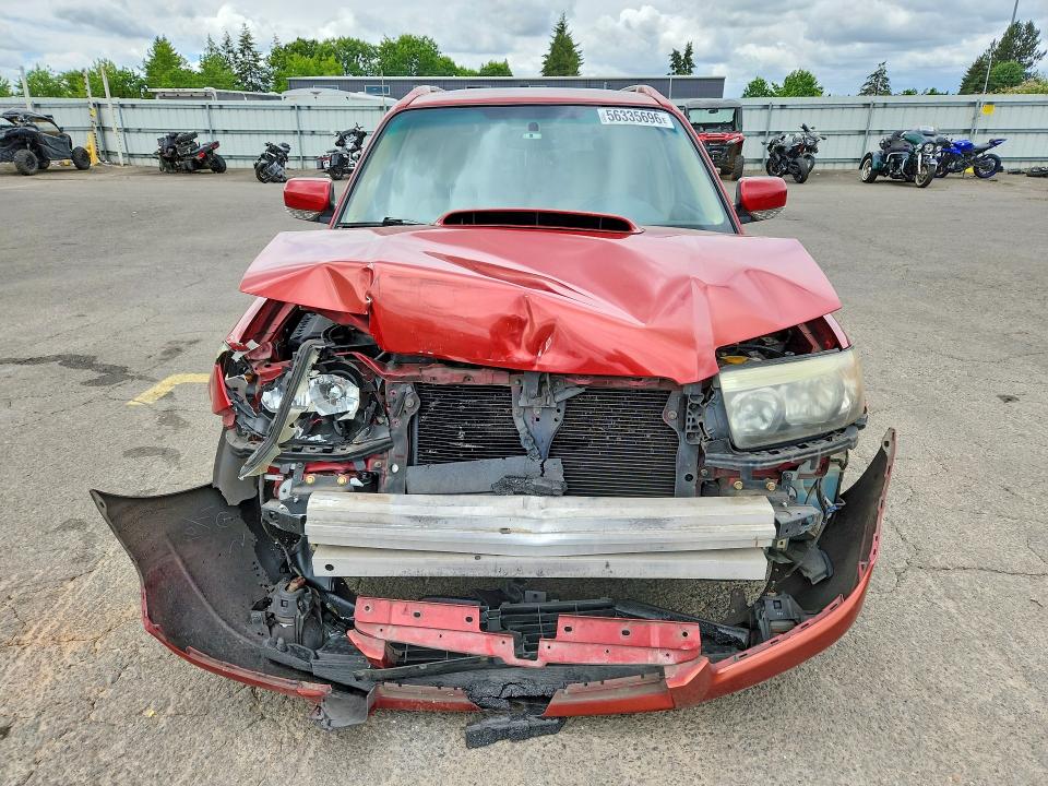 2006 Subaru Forester VIN JF1SG69636H734498 COPART salvage auction — FRONT END, Or - Salvage Title Certificate, sold $675 on 2026-07-20 (photo 5)