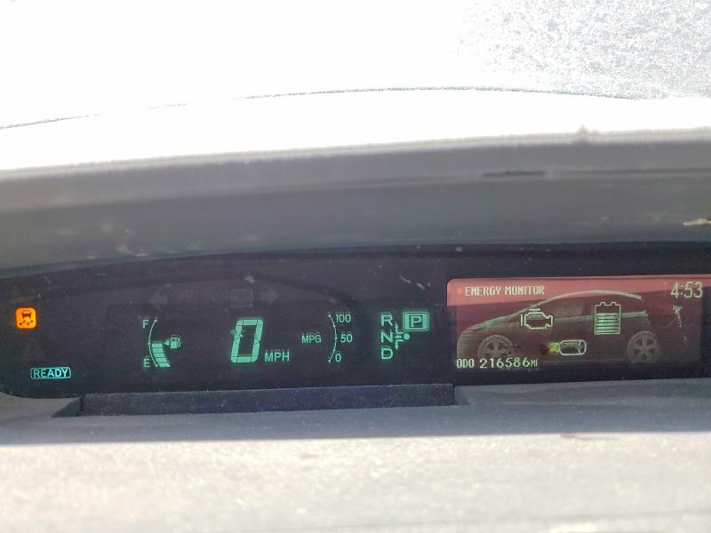 2014 Toyota Prius VIN JTDKN3DU2E1739672 COPART salvage auction — MINOR DENT/SCRATCHES, Ca - App For Dup Clean Or Ac, sold $2,050 on 2026-07-28 (photo 9)