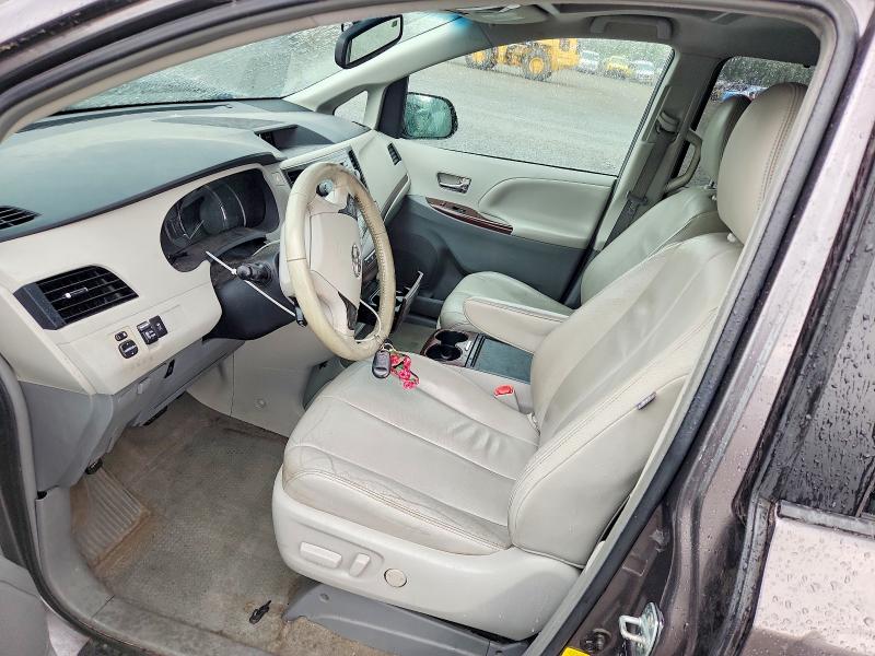 2012 Toyota Sienna VIN 5TDDK3DC2CS046223 COPART salvage auction — FRONT END, Ma - Cert Of Title-Reconstrctd Coll, sold $400 on 2026-07-22 (photo 7)