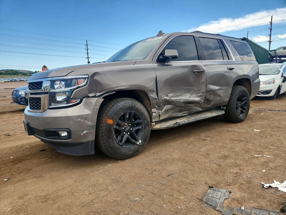 2019 Chevrolet Tahoe VIN 1GNSKBKC7KR291804 COPART salvage auction — SIDE, Co - Salvage Title, sold $325 on 2026-07-27 (photo 1)