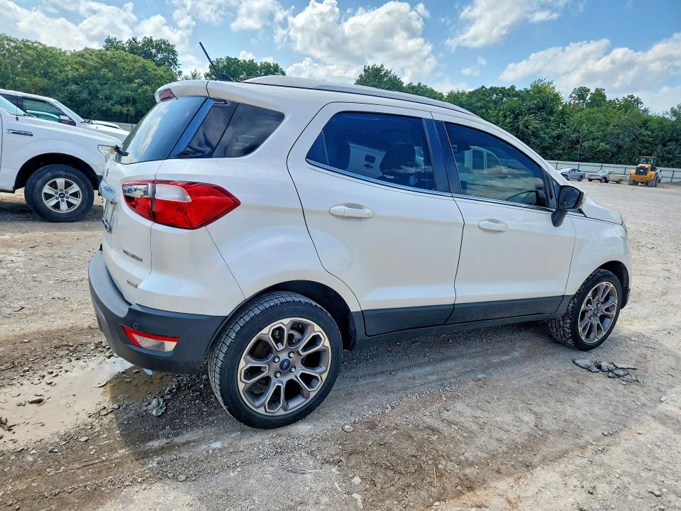 2018 Ford Ecosport VIN MAJ3P1VE0JC176507 COPART salvage auction — FRONT END, OK - CERT OF TITLE-SALVAGE, sold $2,600 on 2026-07-30 (photo 3)