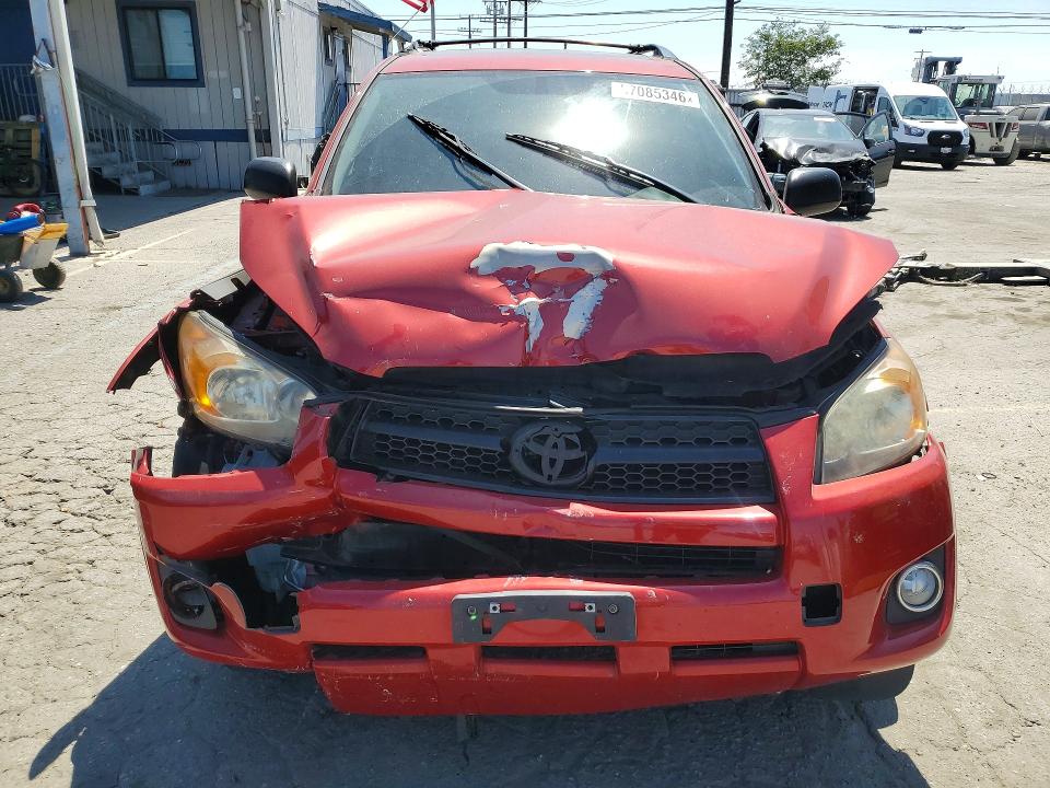 2010 Toyota Rav 4 VIN JTMWF4DV2AD018841 COPART salvage auction — FRONT END, CA - SALVAGE CERTIFICATE, sold $1,100 on 2026-07-27 (photo 5)
