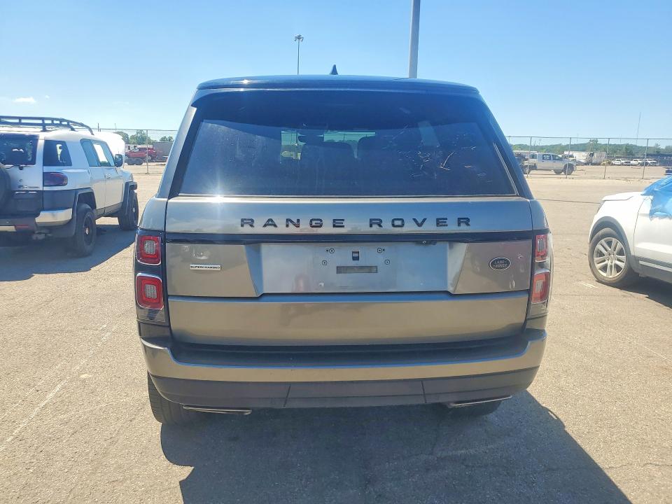 2018 Land rover RANGE ROVER VIN SALGS2RE5JA388074 COPART salvage auction — MECHANICAL, In - Certificate Of Title (P), sold $15,500 on 2026-07-29 (photo 6)