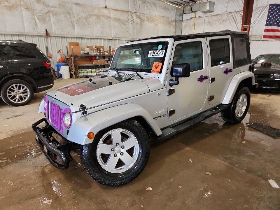 2007 Jeep Wrangler / VIN 1J4GA59117L148553 COPART salvage auction — UNDERCARRIAGE, In - Certificate Of Title, sold $425 on 2026-07-07 (photo 9)